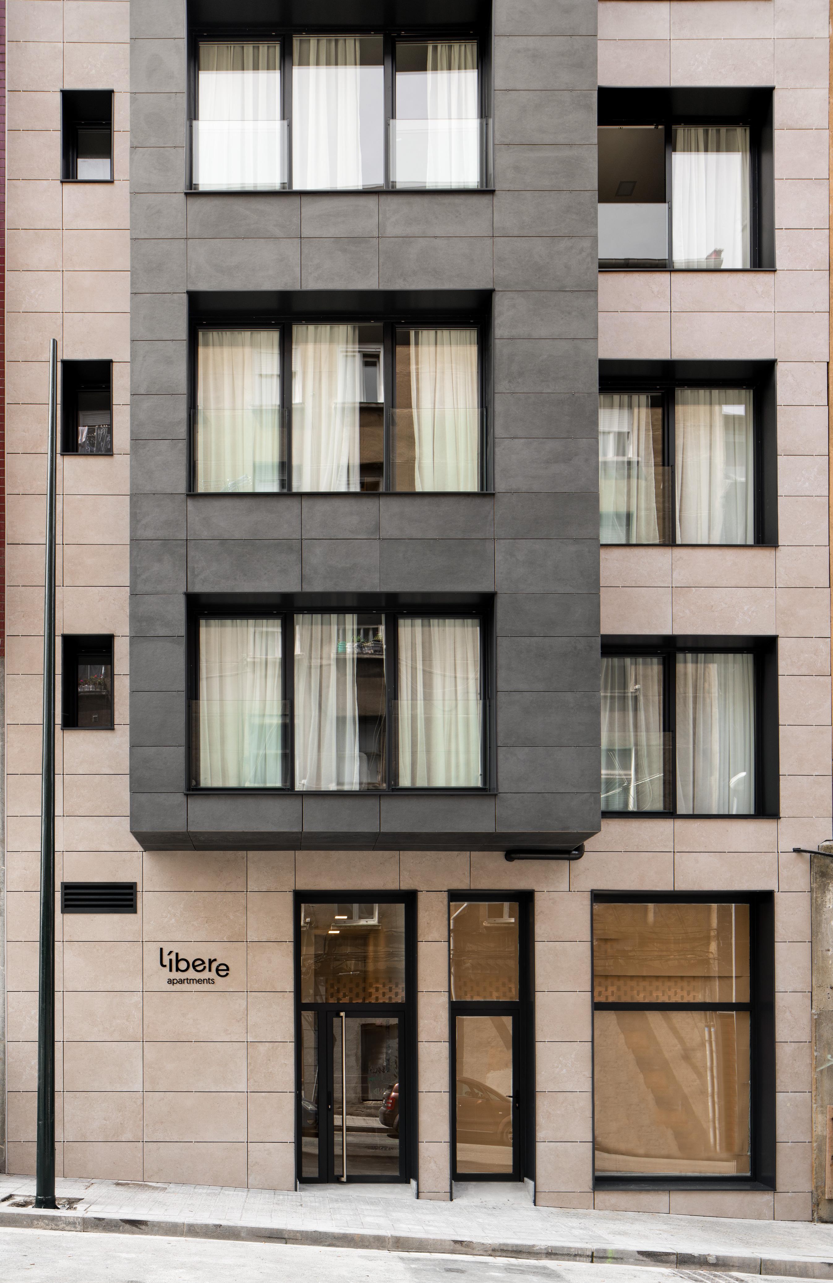 Apartamentos Líbere Bilbao La Vieja Exterior foto